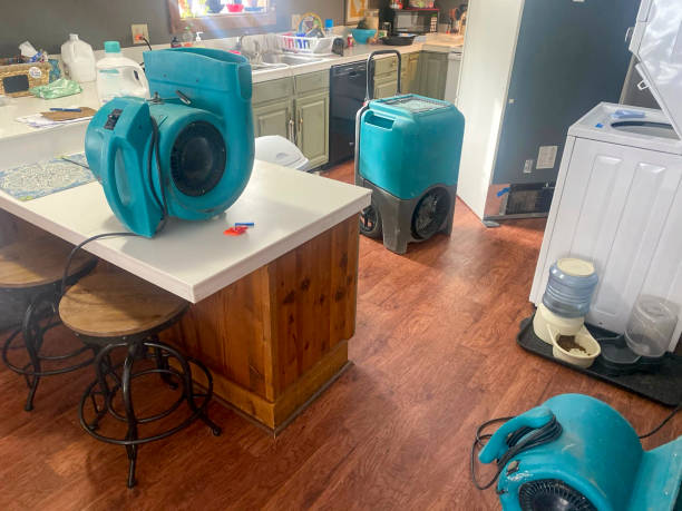 Water damage restoration process in Oakland, OR